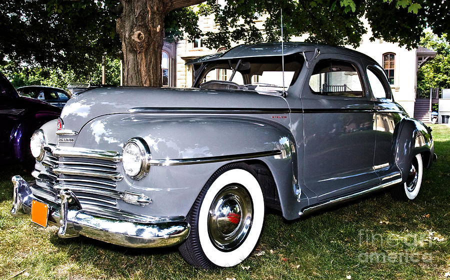 1948 Plymouth P-15 S Club Coupe Photograph by Alan Look