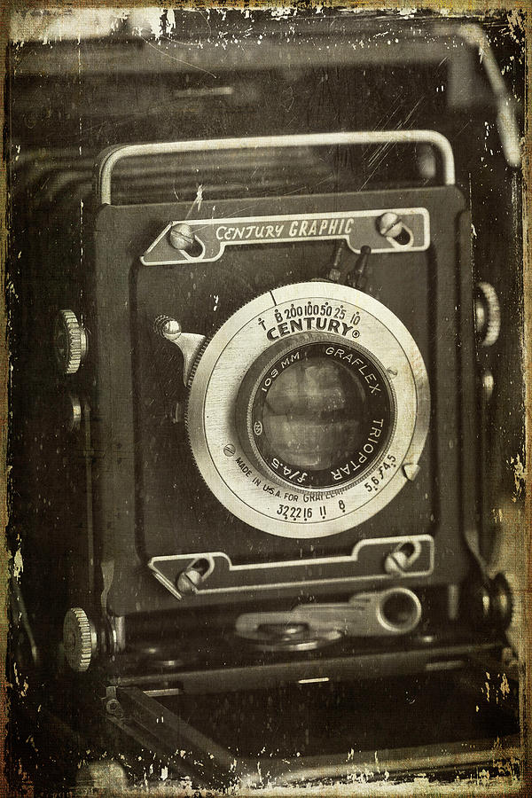 1949 Century Graphic Camera Photograph by Cindi Ressler