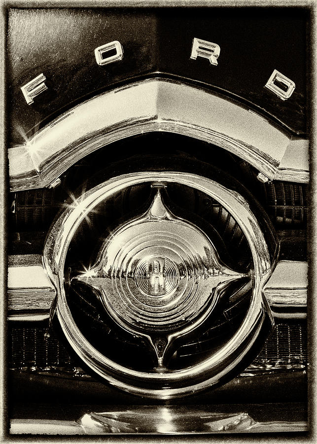 1949 Ford Grillwork Photograph by Caitlyn Grasso