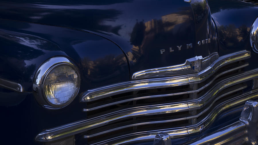 1949 Plymouth Deluxe  Photograph by Cathy Anderson