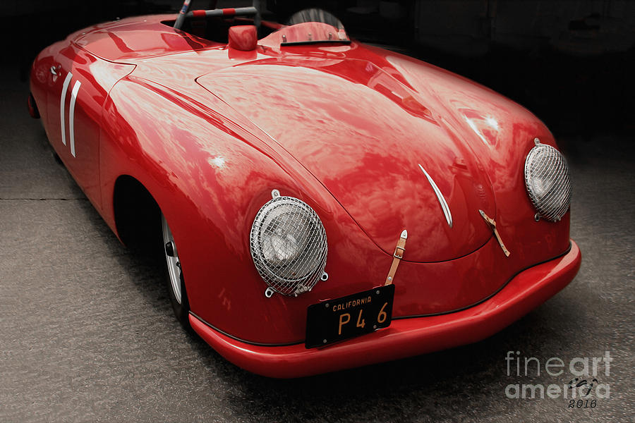 Vintage Photograph - 1949 Porsche 356sl  by Curt Johnson