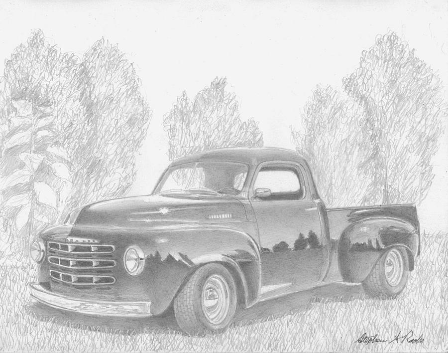 1949 Studebaker Truck Printable Coloring Pages