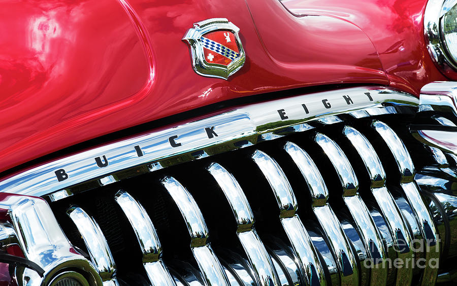 1950 Buick Eight Abstract Photograph by Tim Gainey