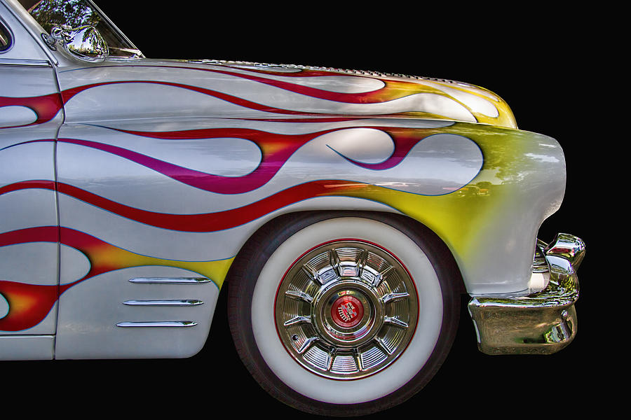 1950 Mercury Flames Photograph by Nick Gray - Fine Art America