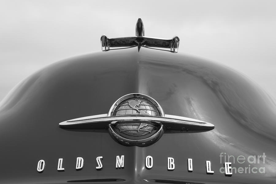 1950 Oldsmobile Hood Photograph by Dennis Hedberg