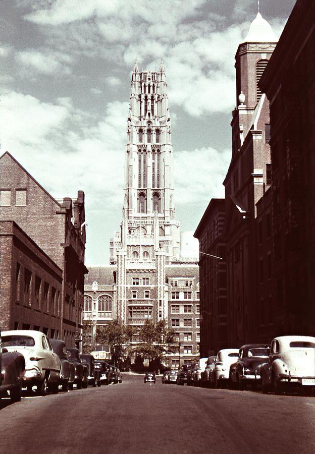 1950s Riverside Church New York Photograph by Marilyn Hunt