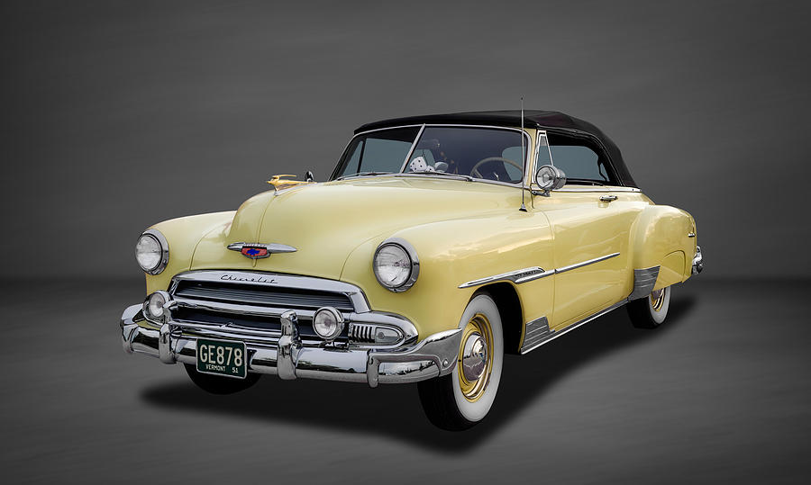 1951 Chevrolet Deluxe Convertible - 3 Photograph by Frank J Benz - Fine ...