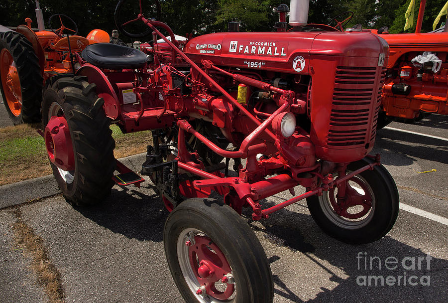 1951 Farmall Photograph by Mike Eingle