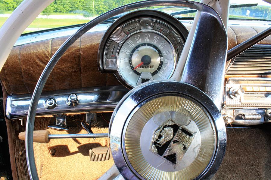 1951 Kaiser Frazer Dashboard Photograph by WHBPhotography Wallace Breedlove