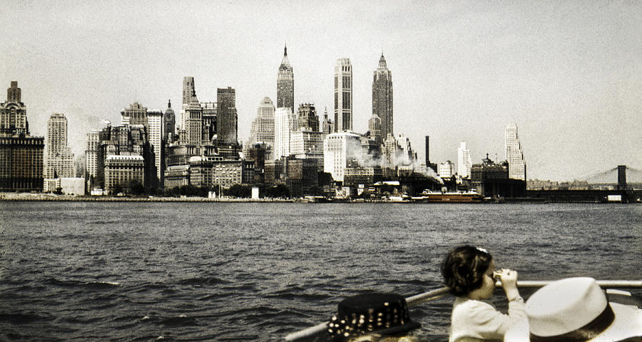 1951 Lower Manhattan NY Vintage 2 Photograph by Marilyn Hunt