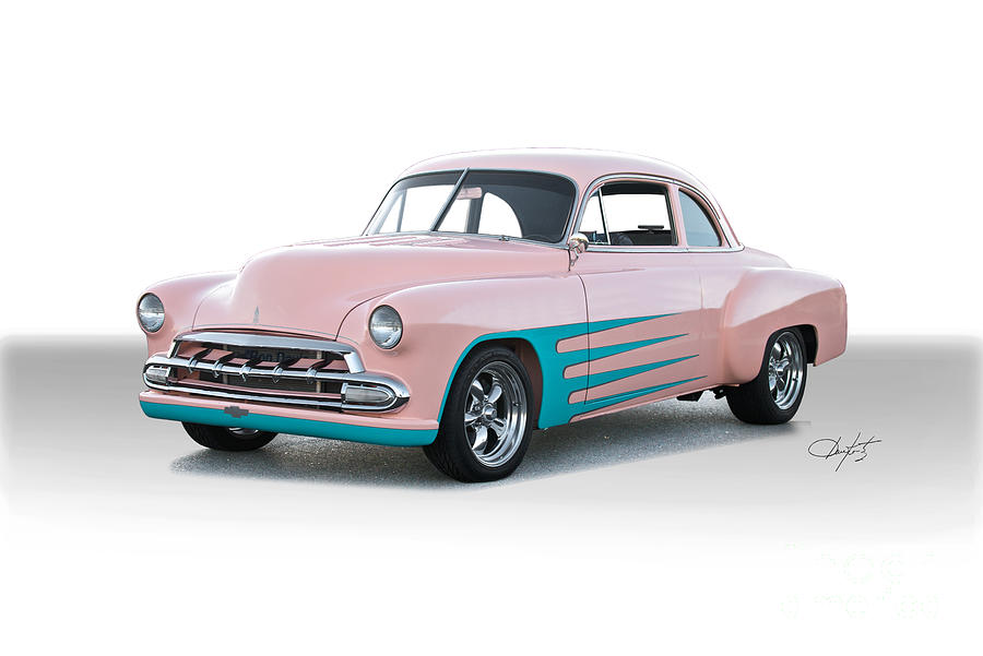 1952 Chevy Custom Coupe Photograph by Dave Koontz