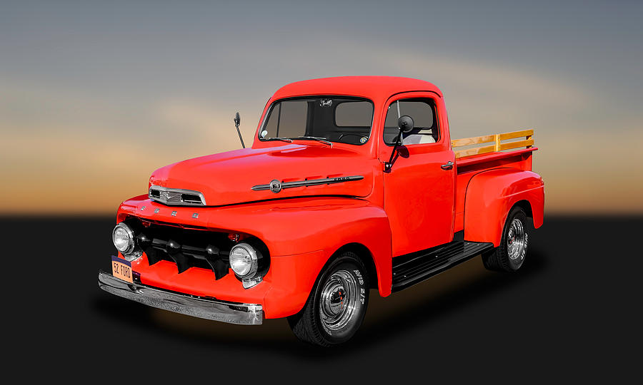 1952 Ford F-1 Pickup Truck  - 52FDTRK980 Photograph by Frank J Benz