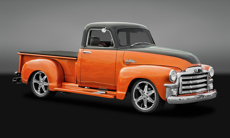 1952 GMC Series 100 Pickup  -  52GMCTRKGRY9723 Photograph by Frank J Benz