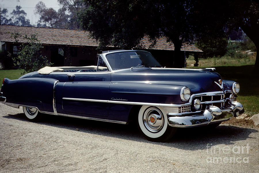 1953 Cadillac Series 62 Convertible, 1950s Photograph by Wernher Krutein
