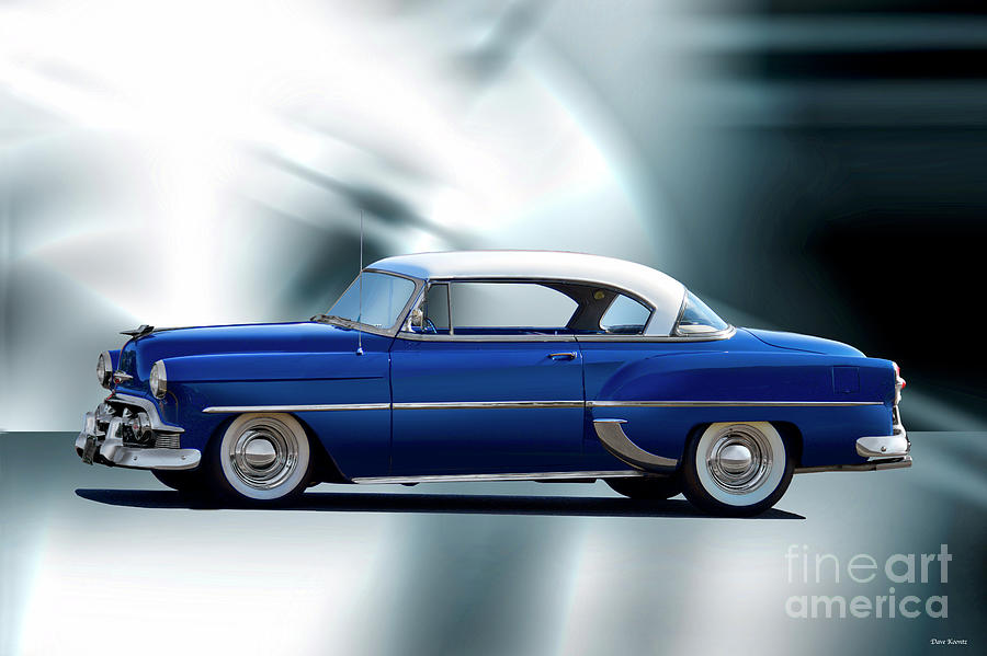 1953 Chevrolet Bel Air Two-Door Hardtop Photograph By Dave Koontz ...