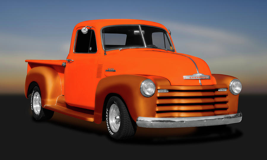 1953 Chevrolet Pickup Truck, 3100 Series  -  1953chevrolet3100seriestruck183673 Photograph by Frank J Benz