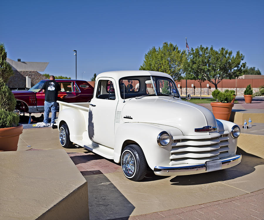 1953 Chevy 3500_1a Photograph by Walter Herrit