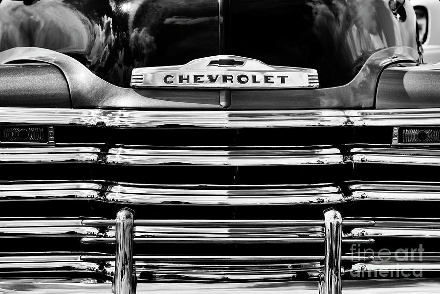 1953 Chevy Pickup Grille Photograph by Tim Gainey