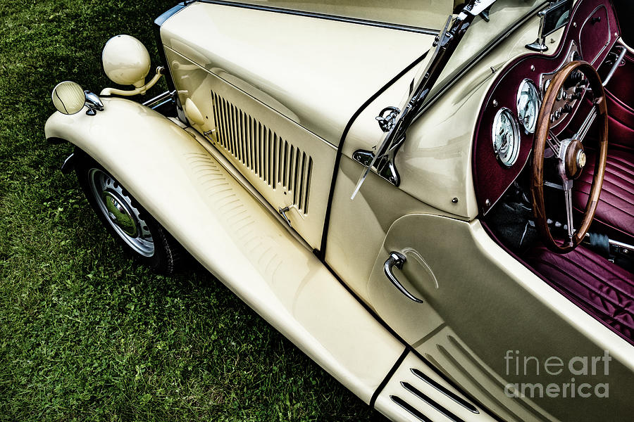 1953 MG TD Automobile Photograph by M G Whittingham