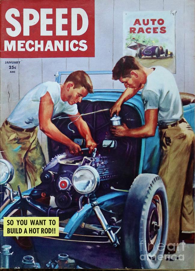 1953 Speed Mechanics Photograph by Craig Wood
