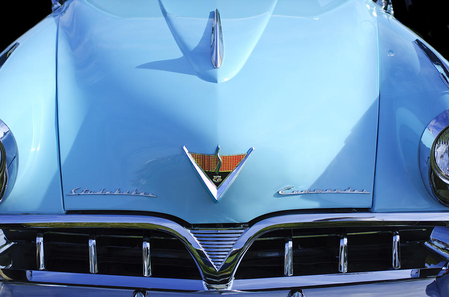 1953 Studebaker Emblem Photograph by Jill Reger