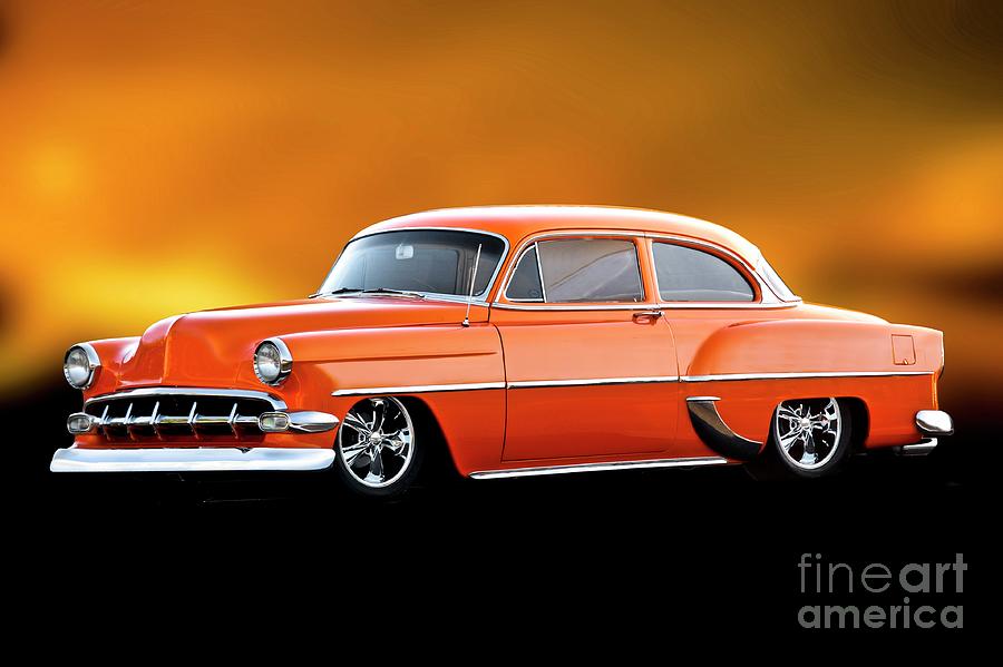 1954 Chevrolet Bel Air post Coupe Photograph