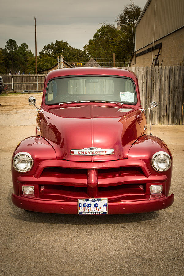 1954 Chevrolet Pickup Classic Car Photograph 6738.02 Photograph by M K Miller