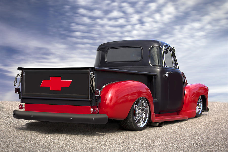 1954 Chevy Truck Lowrider Photograph