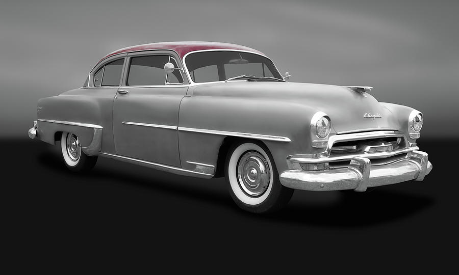 1954 Chrysler Windsor Deluxe Sedan  -  1954chryslerwindsorgry183847 Photograph by Frank J Benz