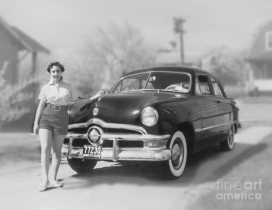 1950 Ford Coupe Photograph by Lisa Kilby