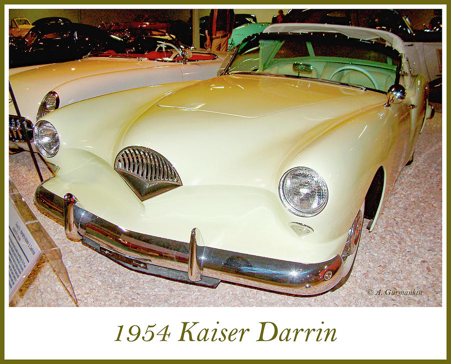 1954 Kaiser Darrin Photograph by A Macarthur Gurmankin