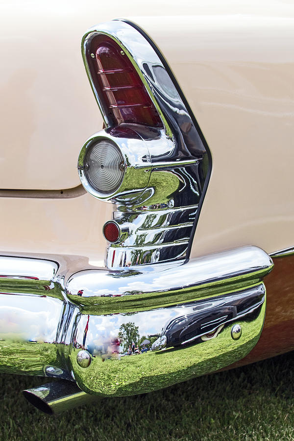 1955 Buick Tail Light Photograph by Ira Marcus