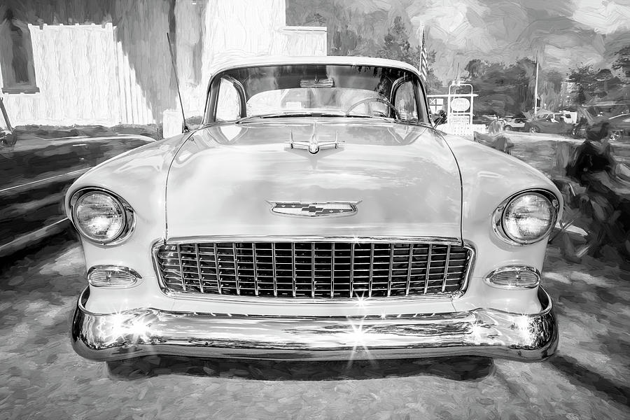 1955 Chevrolet Bel Air 007 Photograph by Rich Franco