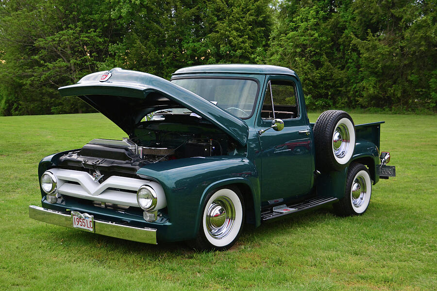1955 Ford Truck Photograph by Mike Martin
