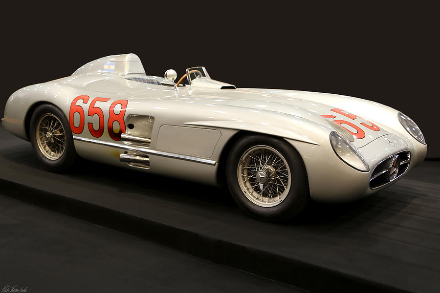 1955 Mercedes-Benz 300 SLR Photograph by Peter Kraaibeek