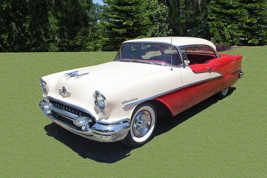 1955 Oldsmobile Super 88 Holiday Photograph by Carlos Diaz