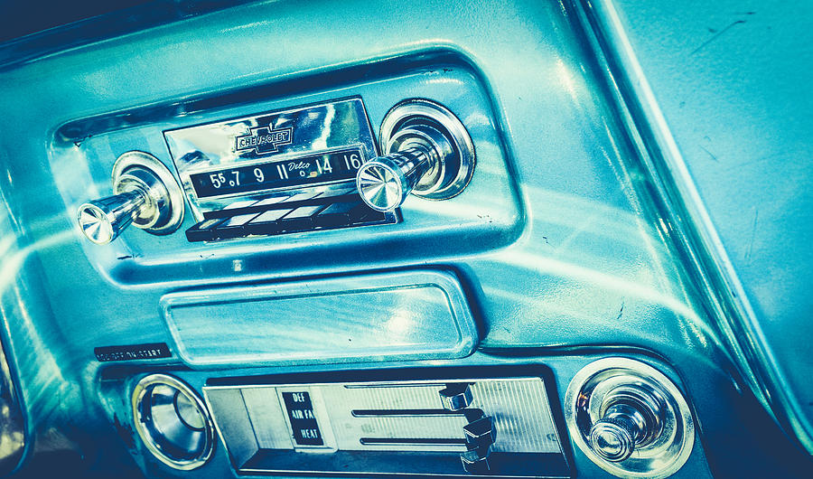 1955 Radio Photograph by Alisha Jurgens | Fine Art America