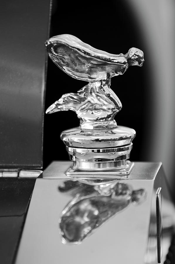 1955 Rolls-Royce Hood Ornament 5 Photograph by Jill Reger