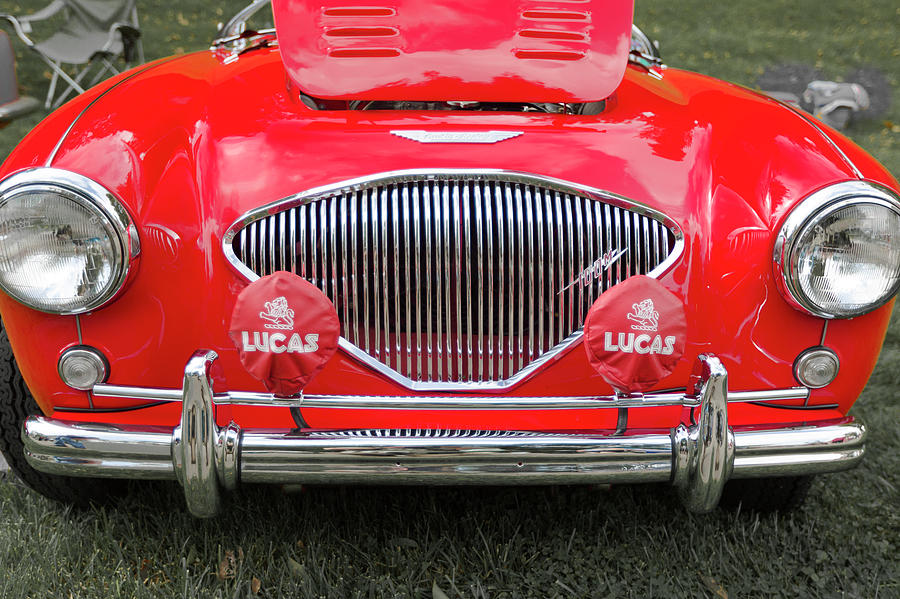 1956 Austin Healey 100 M Photograph by Jack R Perry