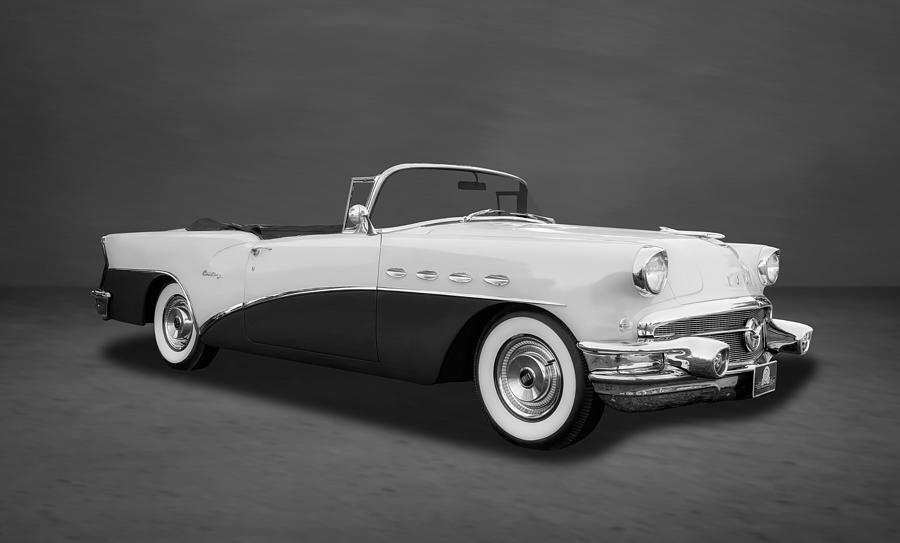 1956 Buick Century Convertible  -  BUBW414 Photograph by Frank J Benz