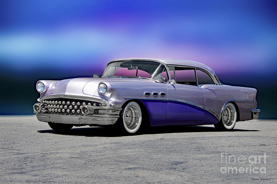 1956 Buick Custom Century I Photograph by Dave Koontz - Pixels