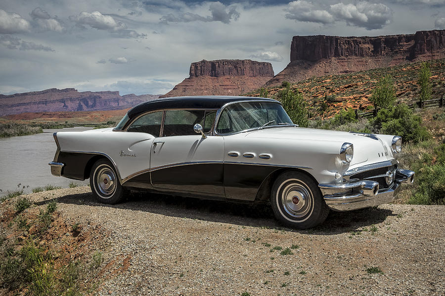 1956 Buick Special Photograph by Lou Novick
