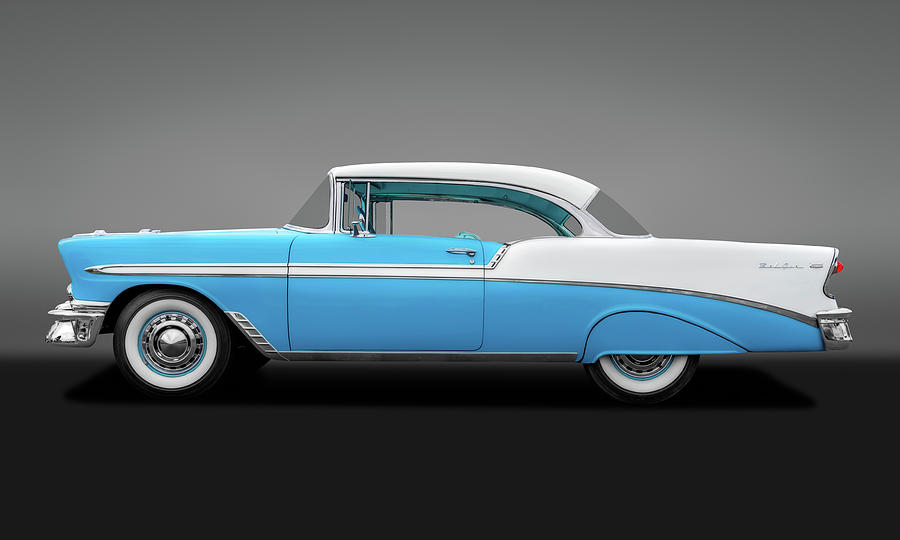 1956 Chevrolet Bel Air Sport Coupe  -  56chevybelairspcpegry138171 Photograph by Frank J Benz