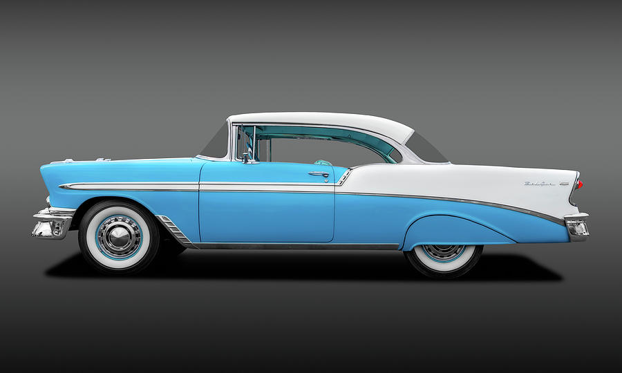 1956 Chevrolet Bel Air Sport Coupe  -  56chevybelairsportcoupefa138171 Photograph by Frank J Benz