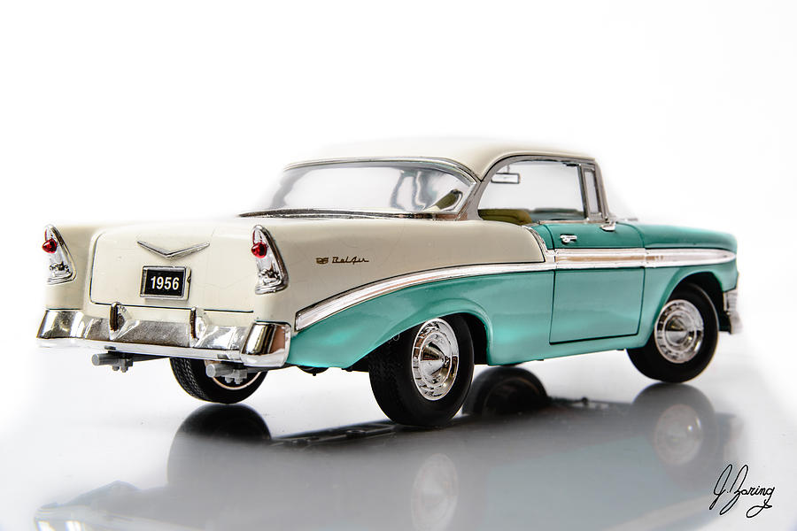 1956 Chevy Bel Air rear angle Photograph by Joshua Zaring - Fine Art ...