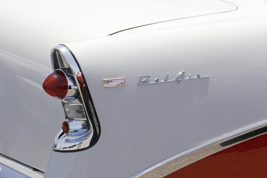 1956 Chevy Belair Photograph by Mike McGlothlen