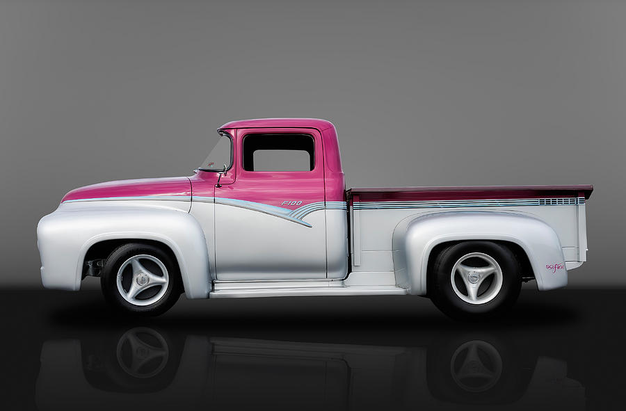 1956 Ford F100 Pickup Truck Photograph by Frank J Benz