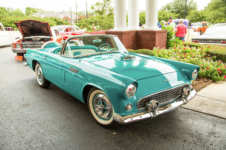 1956 Ford Thunderbird 5510.07 Photograph by M K Miller
