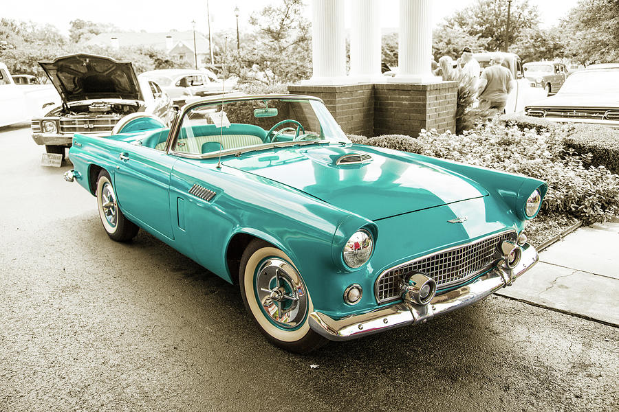 1956 Ford Thunderbird 5510.08 Photograph by M K Miller