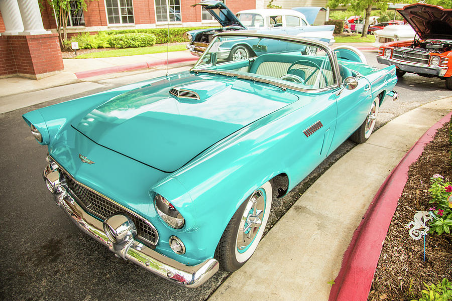 1956 Ford Thunderbird 5510.10 Photograph by M K Miller